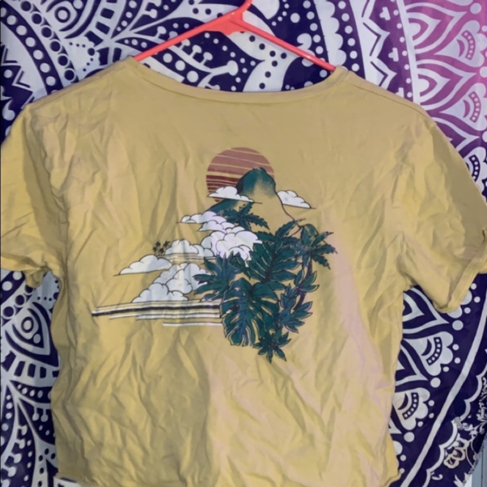 Billabong cropped tee